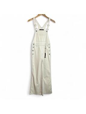 NWT J Brand Women's Lightwash Denim Flared Overalls sz XS